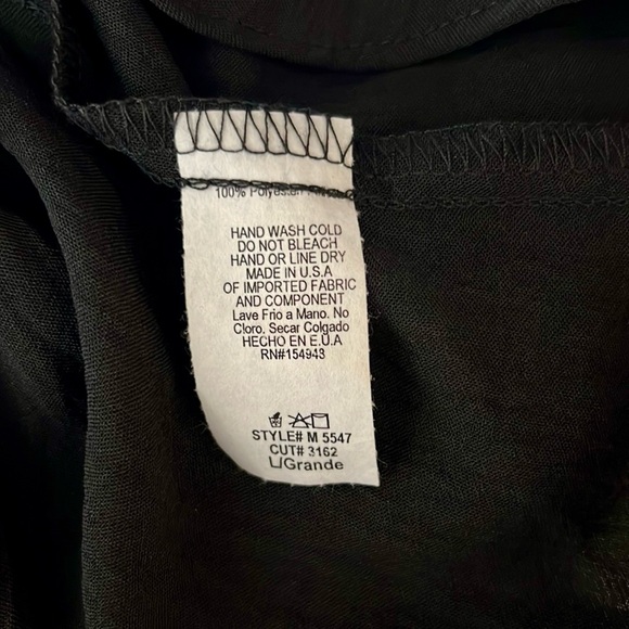 NWOT Black Top - Picture 5 of 5